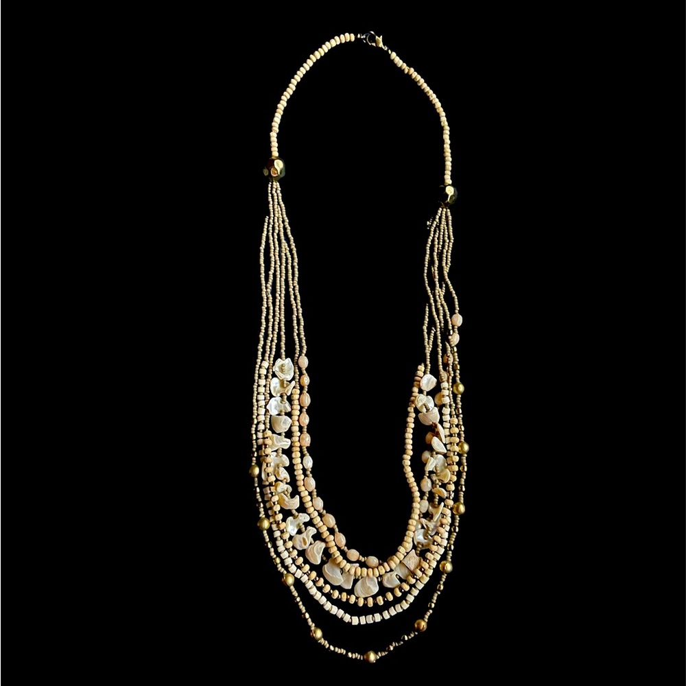 Handmade 6 strand necklace